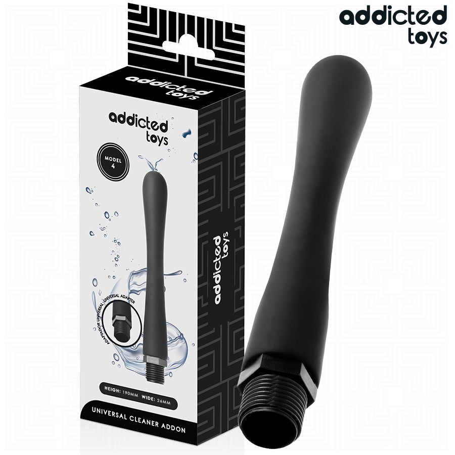 ADDICTED TOYS - NETTOYEUR ANAL AVEC ADAPTATEUR UNIVERSEL MODÃLE 4